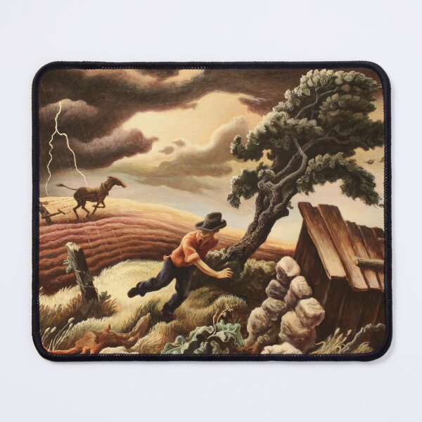 Item preview, original art Thomas Hart paintings Thomas Hart Benton artwork 1889 1975 Poster designed and sold by Amy-Hamilton.