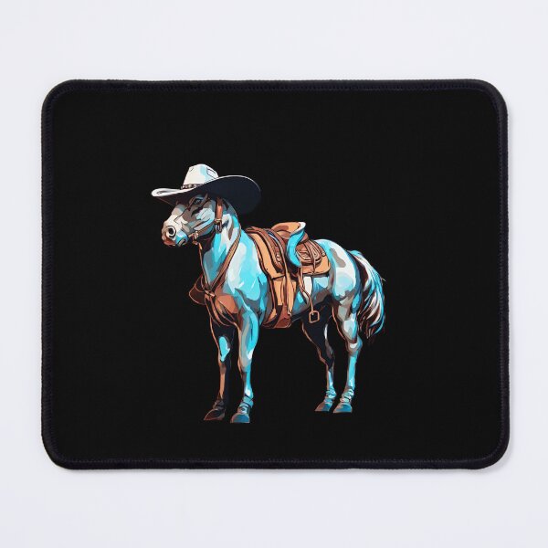 Item preview, Western Horse with a Hat designed and sold by Aquillashop.