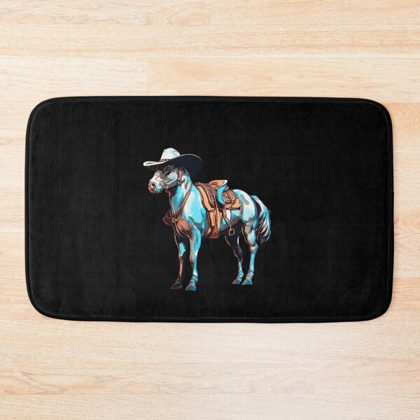 Item preview, Western Horse with a Hat designed and sold by Aquillashop.