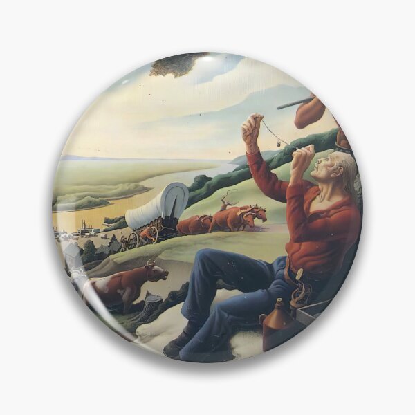 Item preview, original art Thomas Hart paintings Thomas Hart Benton artwork 1889 1975 Poster designed and sold by Amy-Hamilton.