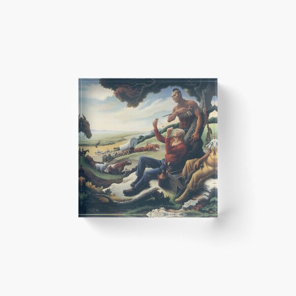 Item preview, original art Thomas Hart paintings Thomas Hart Benton artwork 1889 1975 Poster designed and sold by Amy-Hamilton.