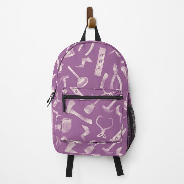 Item preview, Purple Watercolor Tradesman Construction Tools Pattern designed and sold by TheTradesStore.