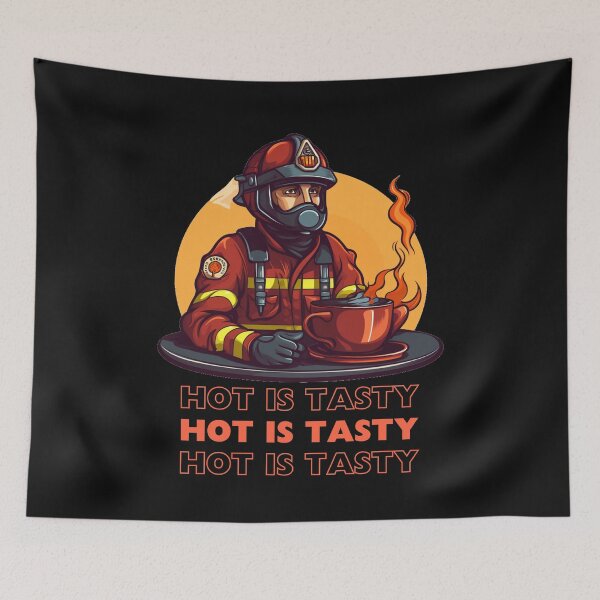 Item preview, Hot is tasty designed and sold by PeaceeandLovee.