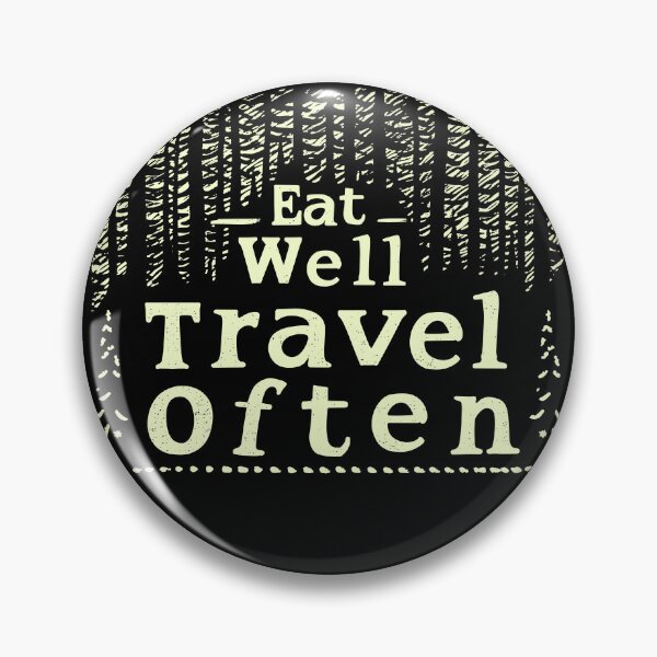 Item preview, Eat Well Travel Often designed and sold by TheHellSong.