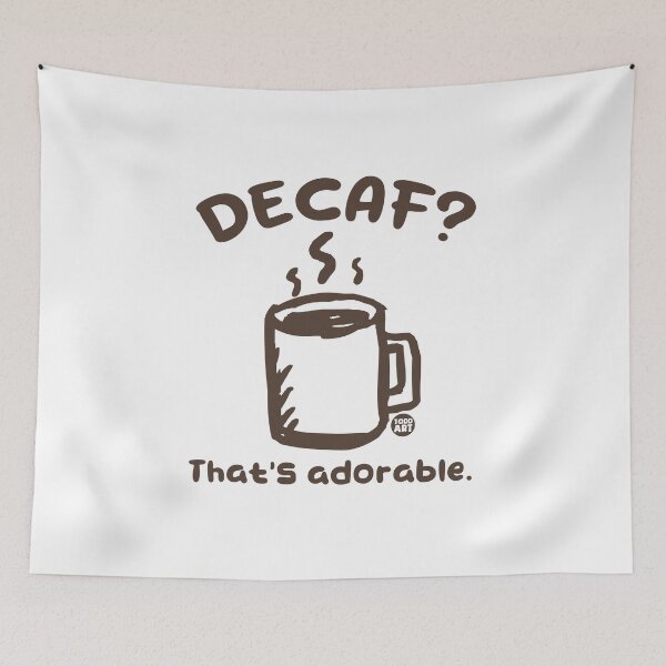 Item preview, DECAF COFFEE ADORABLE designed and sold by TODD GOLDMAN.