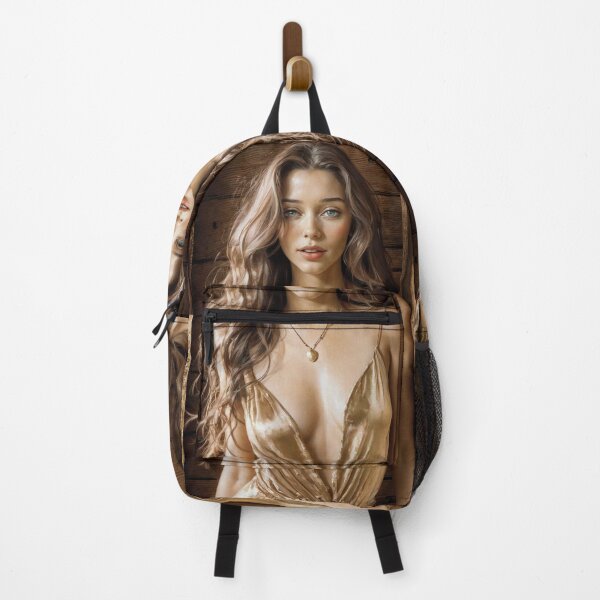 Item preview, Golden Dreams: Exotic Elegance in the Wooden Haven designed and sold by creative-cub.