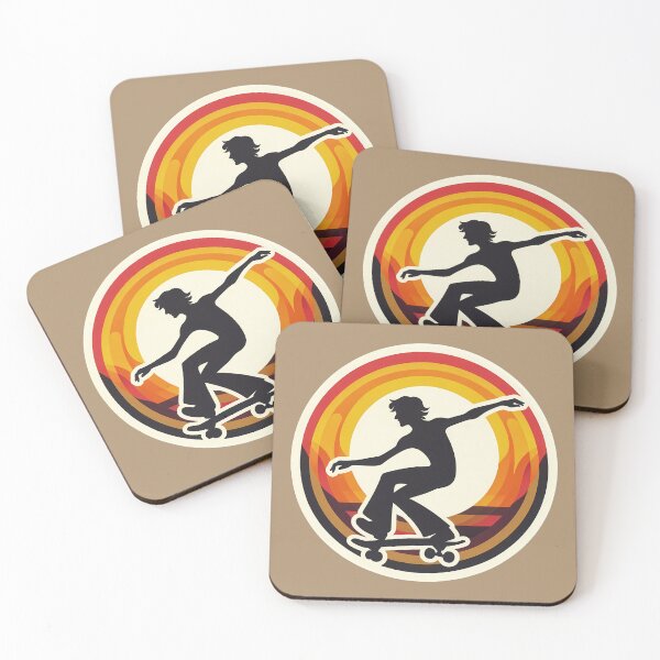 Item preview, Skateboard cool 70's designed and sold by Sea-sun-surf.