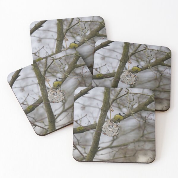 Item preview, Blue tit in winter designed and sold by Binas-gallery.