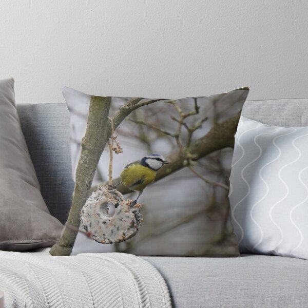 Item preview, Blue tit in winter designed and sold by Binas-gallery.