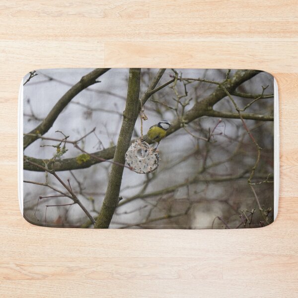 Item preview, Blue tit in winter designed and sold by Binas-gallery.