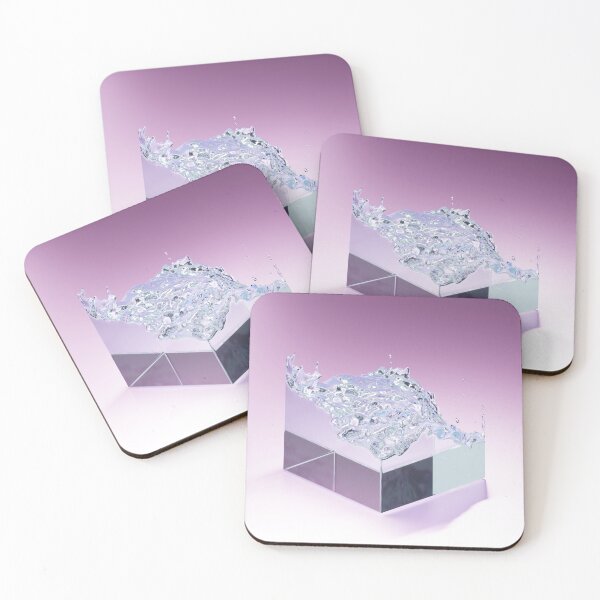 Item preview, Liquid cube in pink designed and sold by Karmajoey.