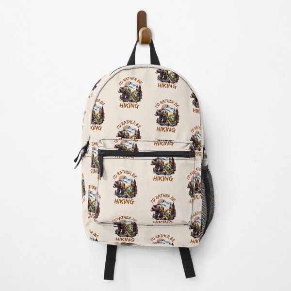 Item preview, I'd Rather Be Hiking designed and sold by HappyLifeCreate.