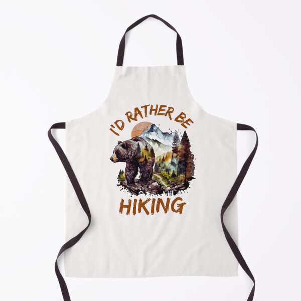 Item preview, I'd Rather Be Hiking designed and sold by HappyLifeCreate.