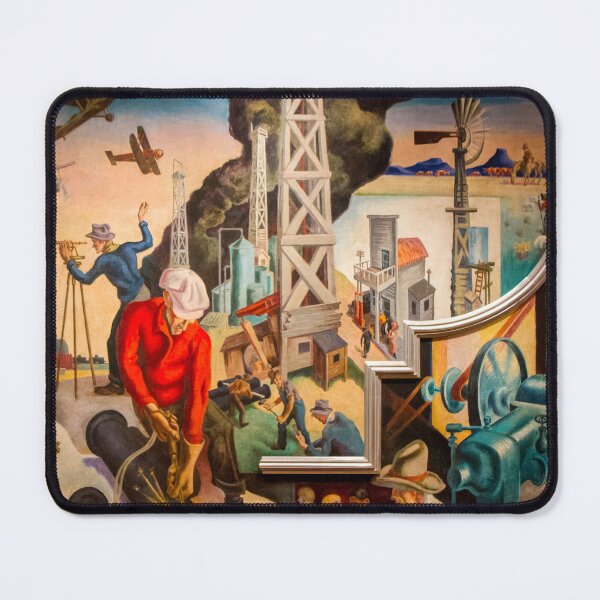 Item preview, original art Thomas Hart paintings Thomas Hart Benton artwork 1889 1975 Poster designed and sold by Amy-Hamilton.