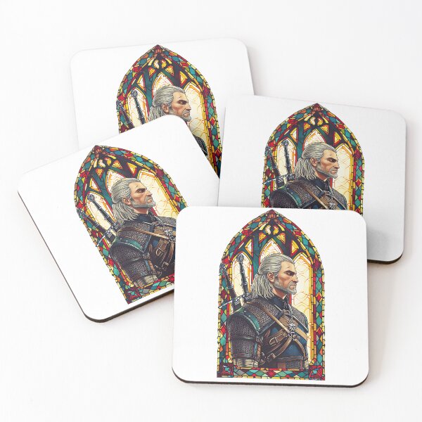 Item preview, Stained Glass Geralt designed and sold by SchellStation.