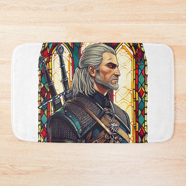 Item preview, Stained Glass Geralt designed and sold by SchellStation.