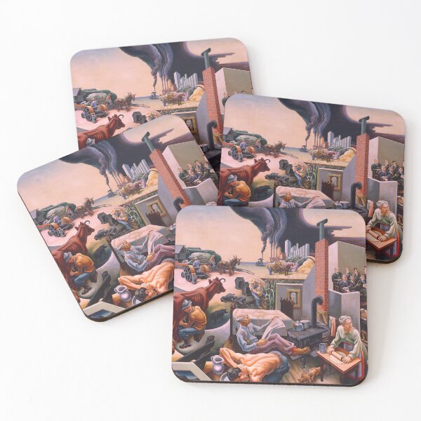 Item preview, original art Thomas Hart paintings Thomas Hart Benton artwork 1889 1975 Poster designed and sold by Amy-Hamilton.
