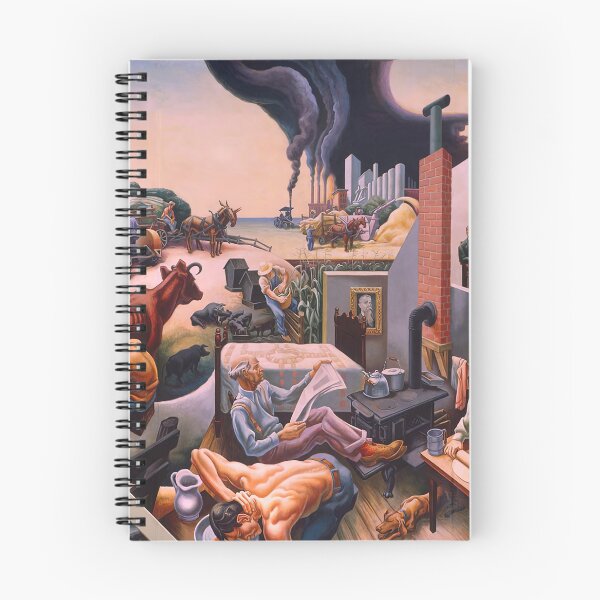 Item preview, original art Thomas Hart paintings Thomas Hart Benton artwork 1889 1975 Poster designed and sold by Amy-Hamilton.