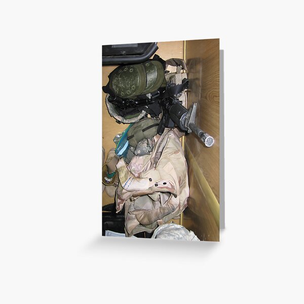 Gear Ready Greeting Card