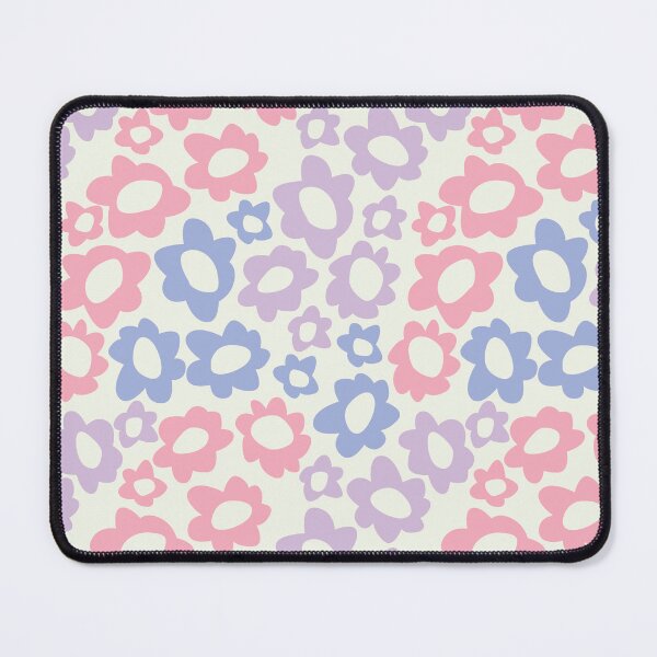 Item preview, MODERN BOHO MATISSE FLOWERS BLUE LILAC PINK designed and sold by blomastudios.