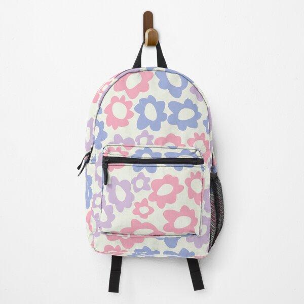 Item preview, MODERN BOHO MATISSE FLOWERS BLUE LILAC PINK designed and sold by blomastudios.