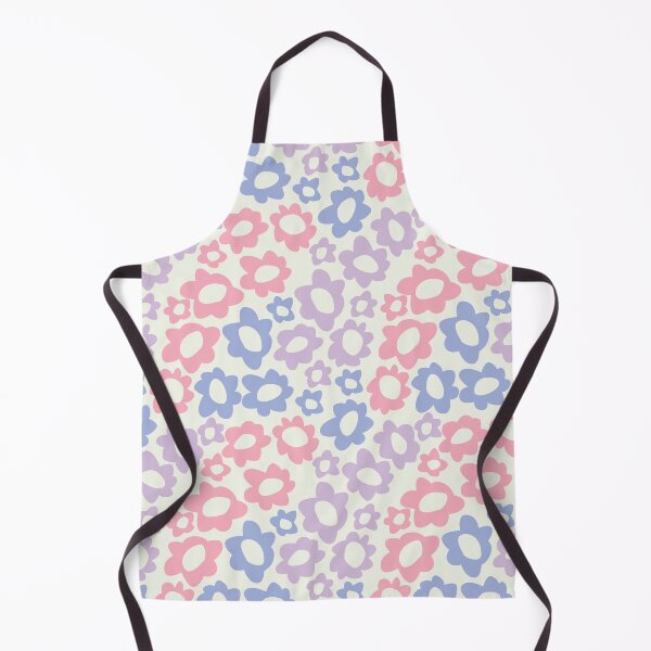 Item preview, MODERN BOHO MATISSE FLOWERS BLUE LILAC PINK designed and sold by blomastudios.