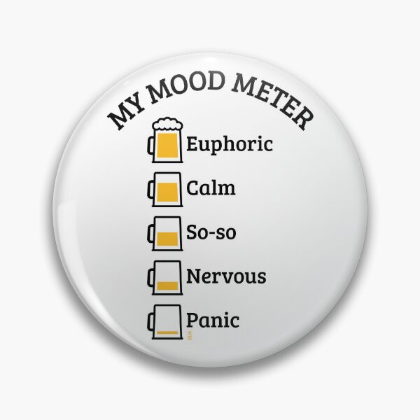 Item preview, My Mood Meter (Beer Drinker / V2 / POS) designed and sold by MrFaulbaum.