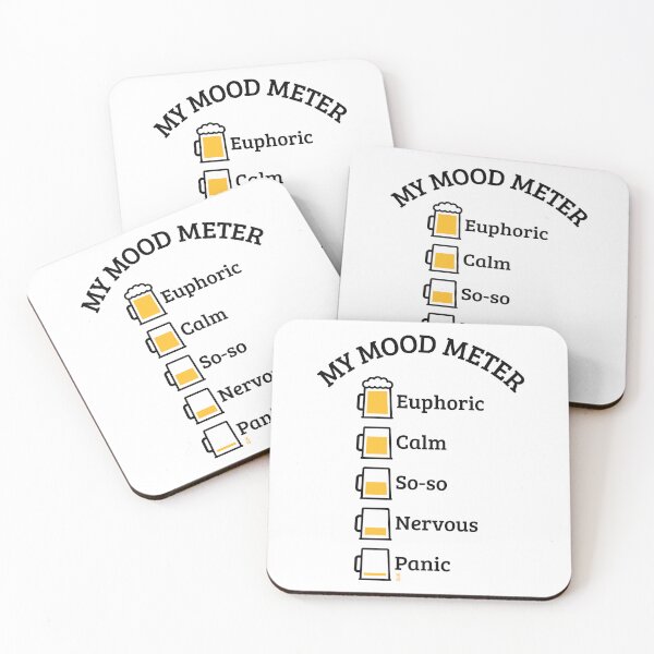 Item preview, My Mood Meter (Beer Drinker / V2 / POS) designed and sold by MrFaulbaum.