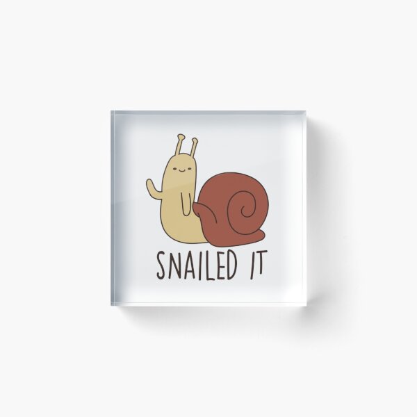 Item preview, Adventure Time cartoon snail print designed and sold by GardenGhostShop.