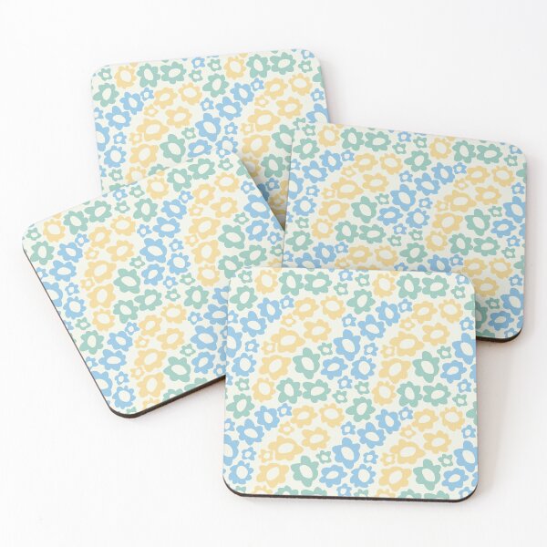 Item preview, MODERN BOHO MATISSE FLOWERS GREEN YELLOW BLUE designed and sold by blomastudios.