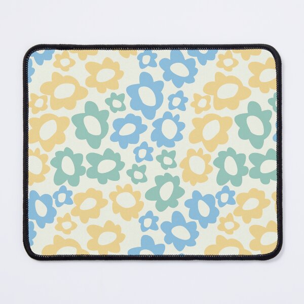 Item preview, MODERN BOHO MATISSE FLOWERS GREEN YELLOW BLUE designed and sold by blomastudios.