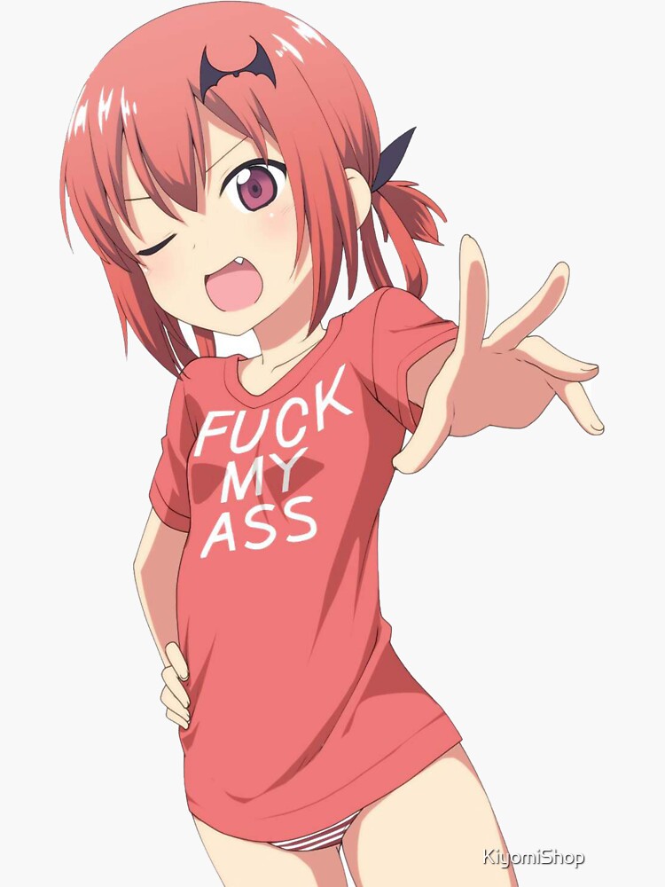 Senjougahara Waifu Mädchen Vinyl Sticker Slap Anime Unanständiges Material 