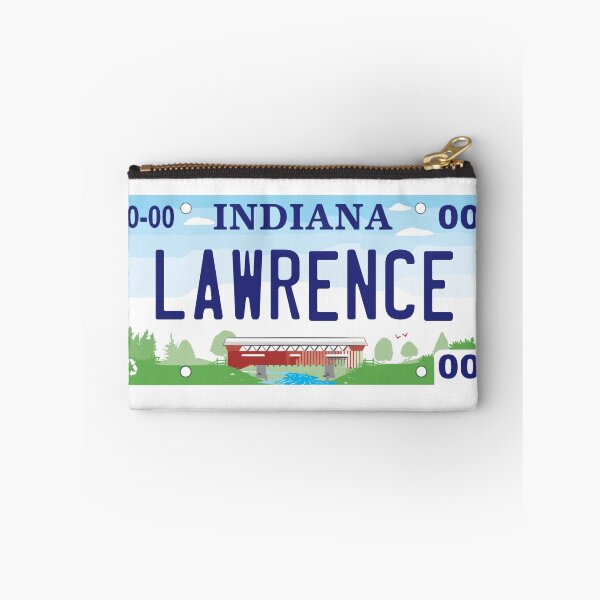 Item preview, Lawrence Indiana License Plate designed and sold by Decal Mania.