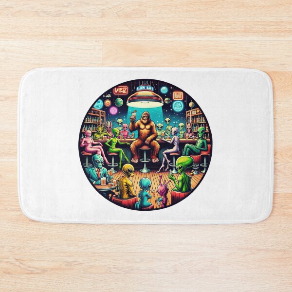 Item preview, Bigfoot And Aliens | Ufo | Believe | Space Party designed and sold by ShopCoolStop.
