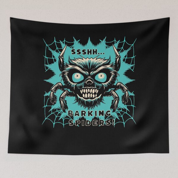 Item preview, SSSH... BARKING SPIDERS designed and sold by GoldenPattern.