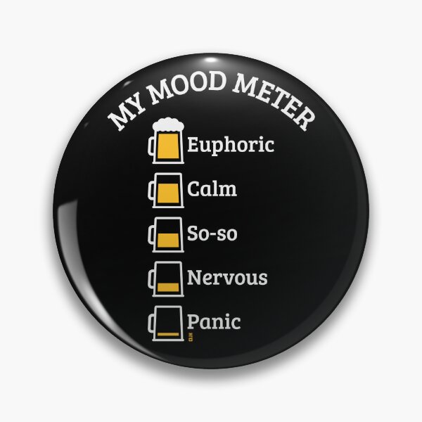 Item preview, My Mood Meter (Beer Drinker / V2 / NEG) designed and sold by MrFaulbaum.