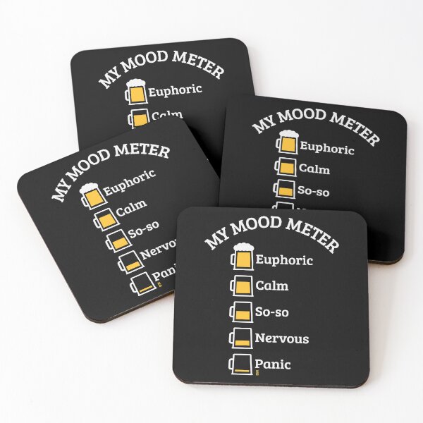 Item preview, My Mood Meter (Beer Drinker / V2 / NEG) designed and sold by MrFaulbaum.