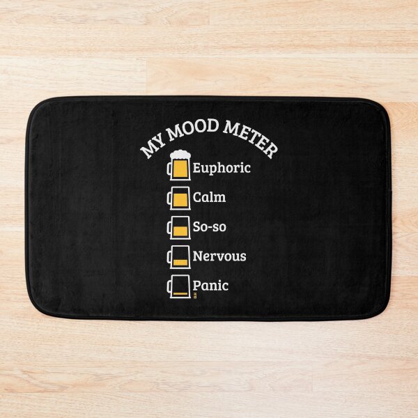 Item preview, My Mood Meter (Beer Drinker / V2 / NEG) designed and sold by MrFaulbaum.