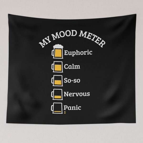 Item preview, My Mood Meter (Beer Drinker / V2 / NEG) designed and sold by MrFaulbaum.