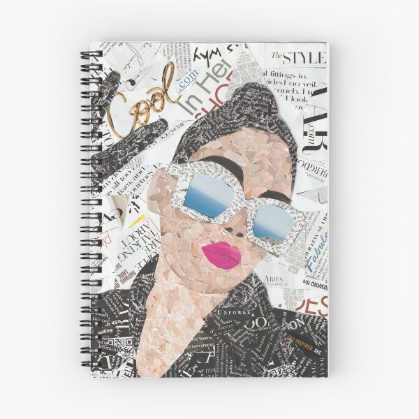 Item preview, Cool paper collage Art ¨Here´s to crafting a New Year´s future as vibrant as the torn pieces we choose to embrace¨ designed and sold by Artsymirveras.