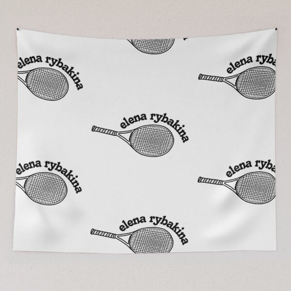 Item preview, Rybakina tennis racket  designed and sold by AissTee.
