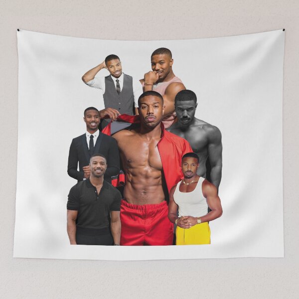 Item preview, Michael B. Jordan photo collage  designed and sold by Littlerosaa.