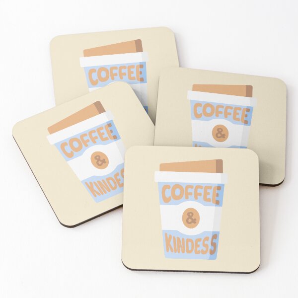 Item preview, Coffee And Kindness! Simple Caffeine designed and sold by PMCreative.