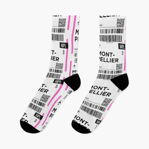 Item preview, Montpellier, France Mini Airplane Boarding Pass designed and sold by RoamInk.