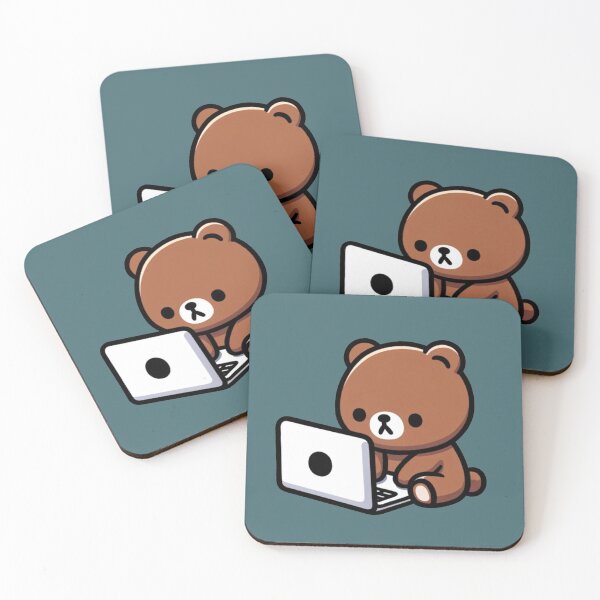 Item preview, Focused brown bear designed and sold by TinySteps.