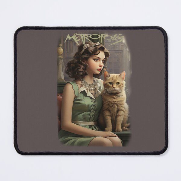 Item preview,   Cats Are My Best Friend - Metropolis vintage 1926 designed and sold by Ramzadeen.