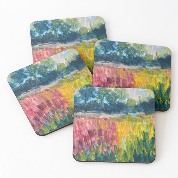 Item preview, Forest Landscape in Blooming Field designed and sold by Shana  Schutte.