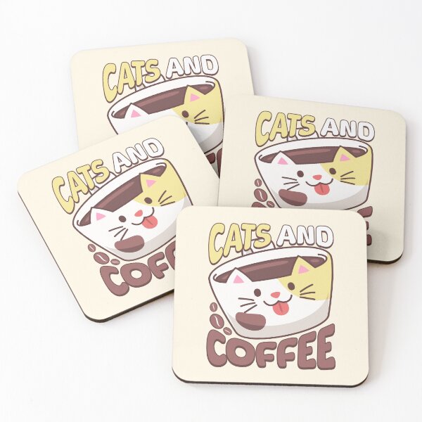 Item preview, Cats And Coffee! Cute Caffeine Cat designed and sold by PMCreative.