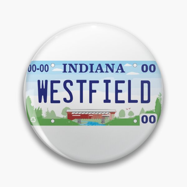 Item preview, Westfield Indiana License Plate designed and sold by Decal Mania.