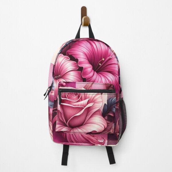 Item preview, Pink And Floral Gingham Pattern designed and sold by mymagicstoreus.
